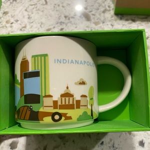 Starbuck Indianapolis You Are Here Collectible Mug